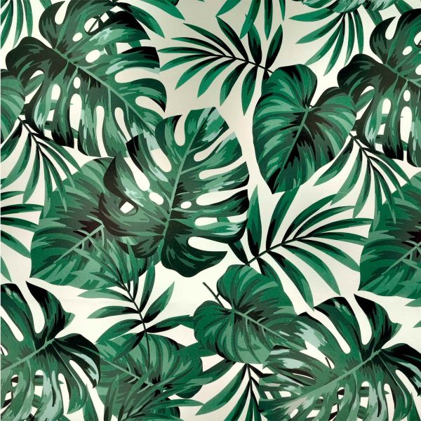 Възглавница за диван на открито 3 pcs Мотив с листа Полиестер