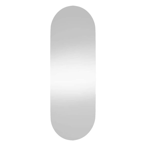 Стенно огледало 15x40 см стъкло овално