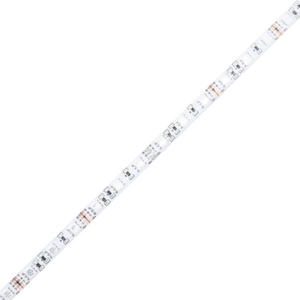 Табла шкаф с LED, сонома дъб, 220x16,5x103,5 см