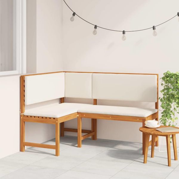 Градински стол с възглавница Кафяво 140 x 100 x 91 см