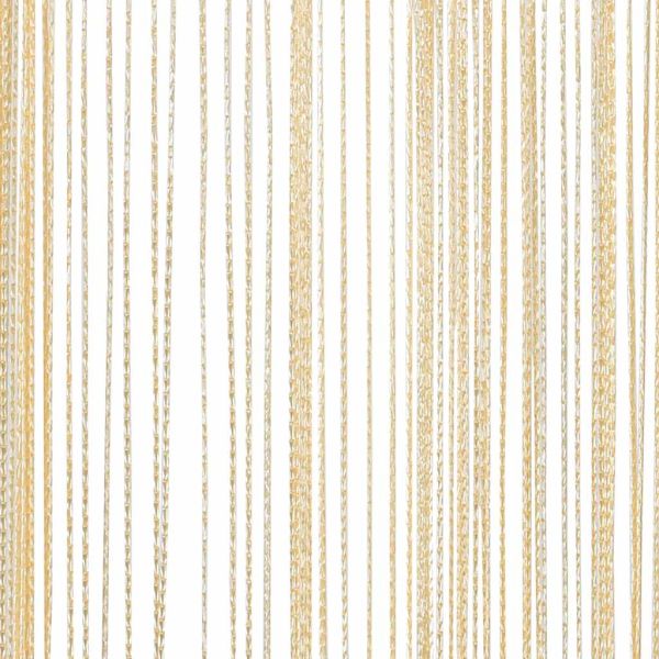 Пердета ресни, 2 бр, 100x250 см, кремави