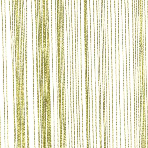 Пердета ресни, 2 бр, 100x250 см, зелени