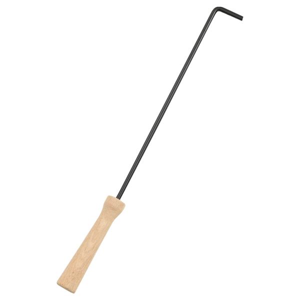 Преносимо огнище барбекю 2-в-1 с ръжен 59x59x60 см инокс