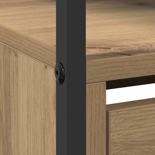 Шкаф за обувки с рафт Дъб 100 x 34 x 112 см Инженерно дърво