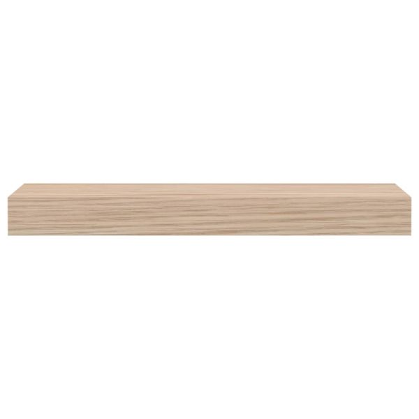 Рафтове за стена, 4 бр, 40x23,5x4 см, инженерна дървесина