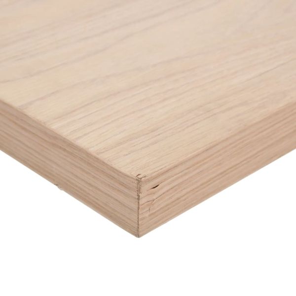 Рафтове за стена, 4 бр, 50x23,5x4 см, инженерна дървесина