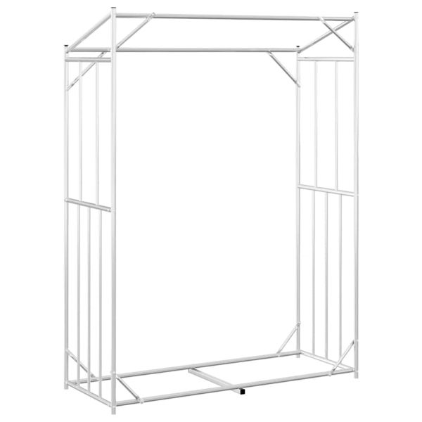 vidaxL Стойка за дърва за огрев с дъждобран, 150x60x200 см