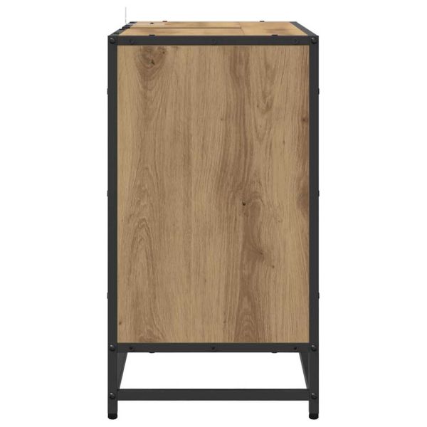 Шкаф за баня с чекмедже Дъб 65 x 33 x 60 см Инженерно дърво