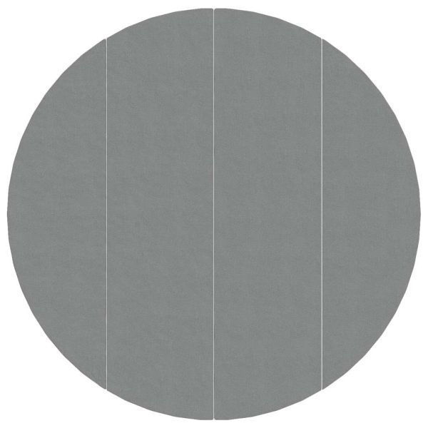 Подложка за басейни светлосива Ø500 см полиестерен геотекстил