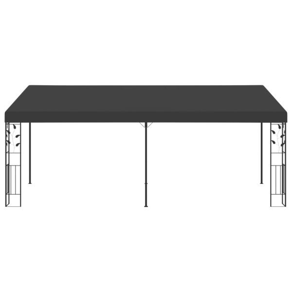 Шатра за стенен монтаж, 6x3x2,5 м, антрацит