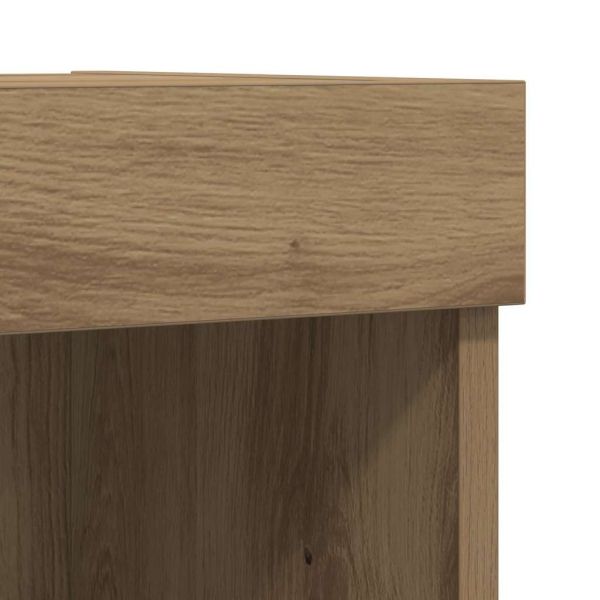 Комплект ТВ шкаф 2 pcs Дъб 80 x 30 x 30 см Инженерно дърво