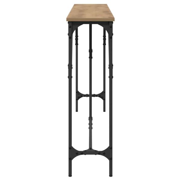 Конзолна маса дъб артизан 180 x 23 x 75 cm