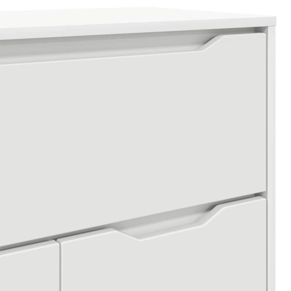 Шкаф за баня с рафт Бяло 72,5 x 36,5 x 100 см Инженерно дърво