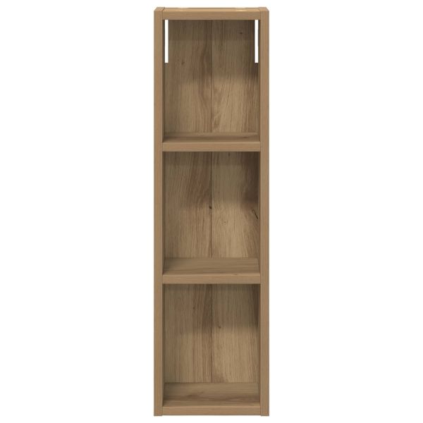 Банен стенен шкаф с рафт Дъб Артизан 20 x 14 x 70 см