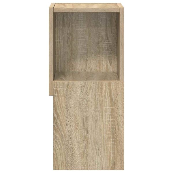 Ъглов шкаф Сонома дъб 25,5x25x55см Инженерно дърво