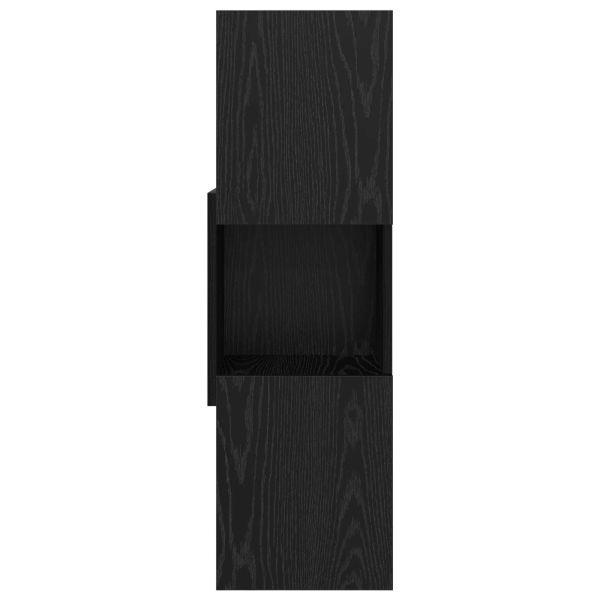 Ъглов шкаф Черния дъб 30,5x30x95см Инженерно дърво