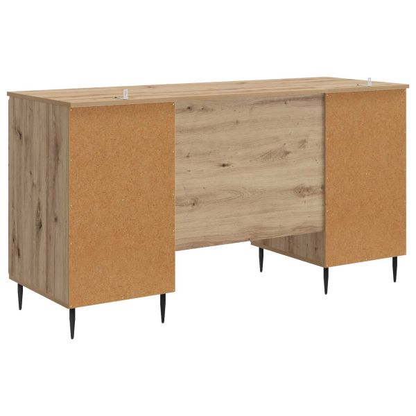 Бюро с рафт Дъб артизан 142,5 x 50 x 75 см Инженерна дървесина