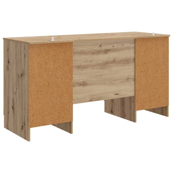 Бюро с рафт Дъб артизан 142,5 x 50 x 75 см Инженерна дървесина