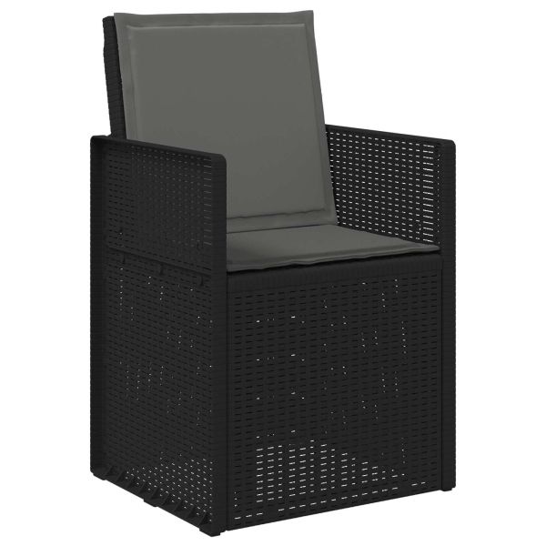 Комплект за хранене в градината с възглавница 5 pcs Антрацит ПП