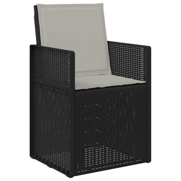 Комплект за хранене в градината 7 pcs Антрацит и Светлосиво ПП