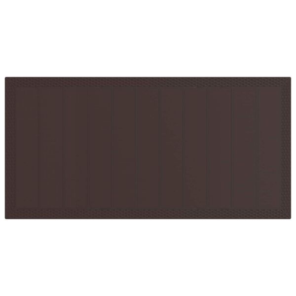 Комплект за хранене в градината 7 pcs Кафяво и кремаво ПП