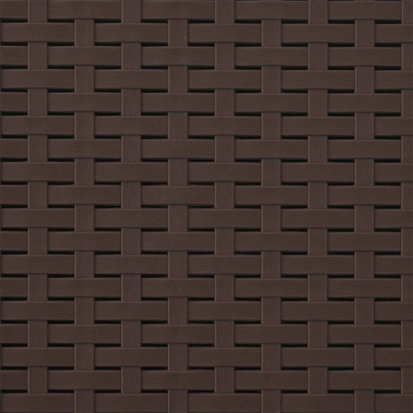 Комплект за хранене в градината 7 pcs Кафяво и кремаво ПП