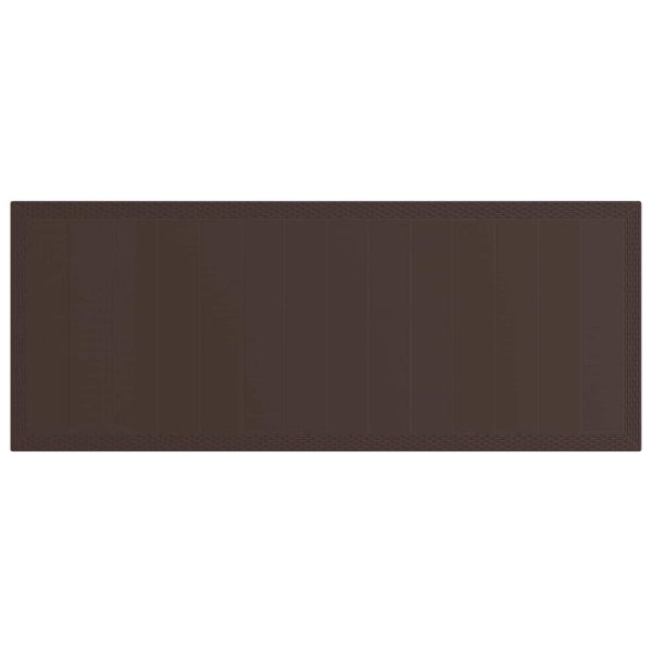 Комплект за хранене в градината 9 pcs Кафяво и светлосиво ПП