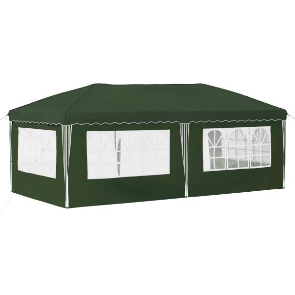 Поп-ъп парти палатка 575 x 289 x 245 см Зелено