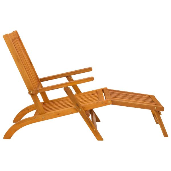 Сгъваем и reclining шезлонг 2 pcs 55 x 146 x 91 см