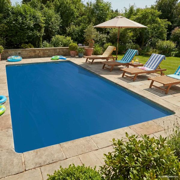 Покритие за басейн Изключително тежко Синьо 300 x 200 cm ПЕ