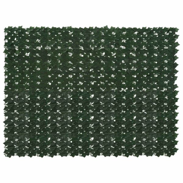 Завеса за балкон с листа Тъмнозелено 200 x 150 cm