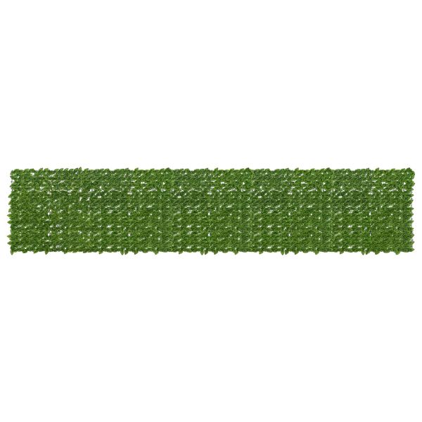 Завеса за балкон с листа Зелен и жълт 500 x 100 cm