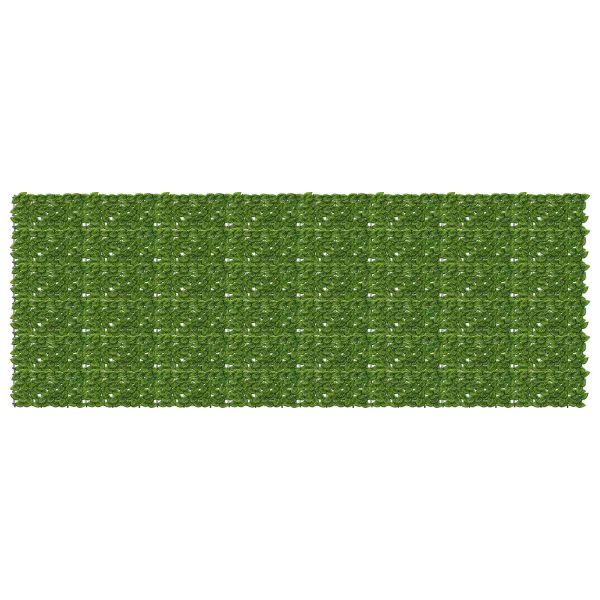 Завеса за балкон с листа Зелен и жълт 400 x 150 cm