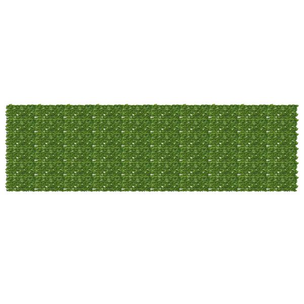 Завеса за балкон с листа Зелен и жълт 500 x 150 cm