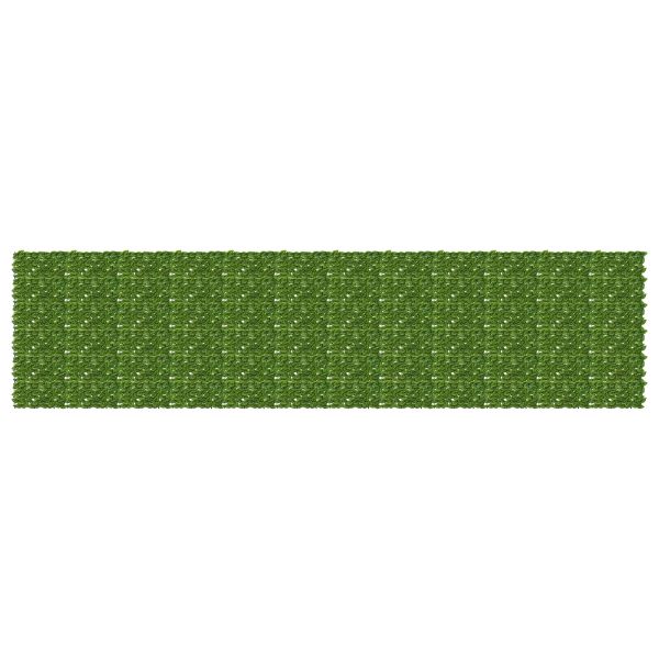 Завеса за балкон с листа Зелен и жълт 600 x 150 cm
