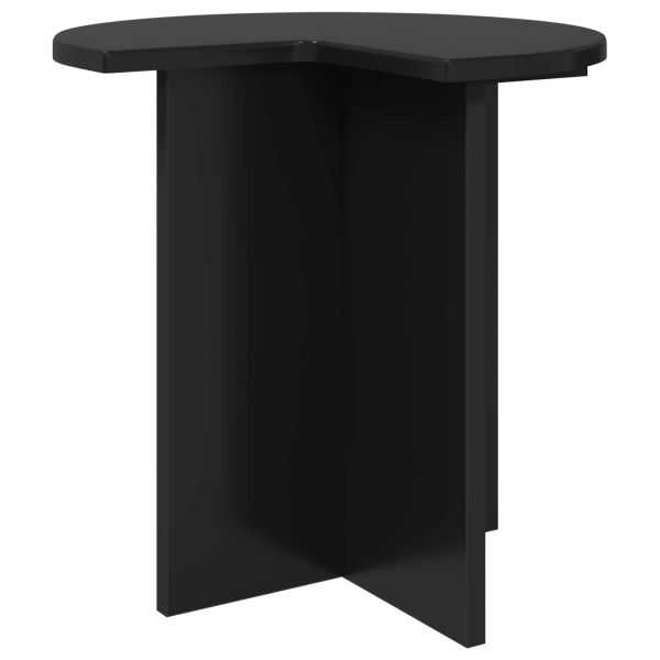 Странична маса 2 pcs Черен дъб Ø 39 x 38 см Инженерна дървесина