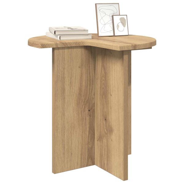 Странична маса със съхранение 2 pcs Дъб артизан Ø 39 x 38 см
