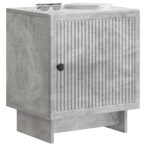 Нощен шкаф 2 pcs Бетонно сиво 43 x 34,5 x 50 см