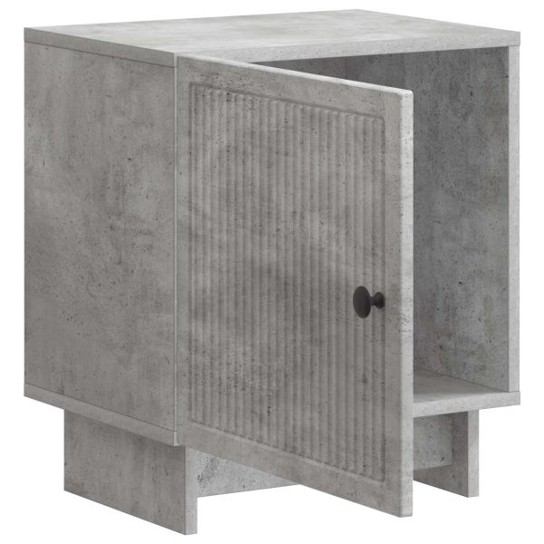 Нощен шкаф 2 pcs Бетонно сиво 43 x 34,5 x 50 см