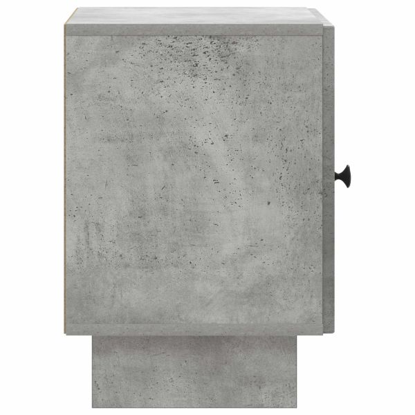 Нощен шкаф 2 pcs Бетонно сиво 43 x 34,5 x 50 см