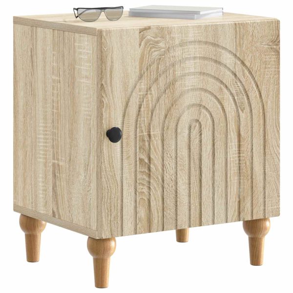 Нощен шкаф 2 pcs Дъб сонома 43 x 34,5 x 50 см