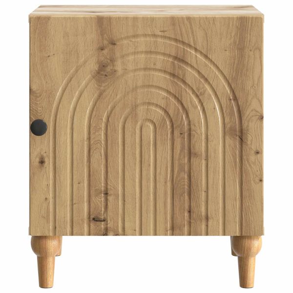 Нощен шкаф 2 pcs Дъб артизан 43 x 34,5 x 50 см