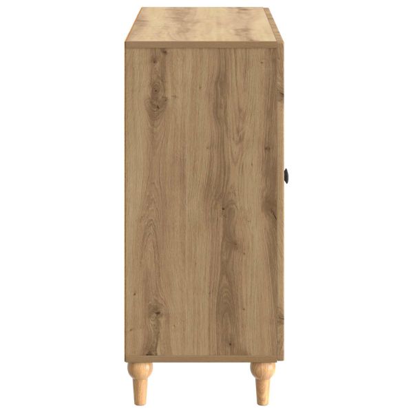 Служебен шкаф Дъб артизан 89 x 34,5 x 80 см Инженерна дървесина