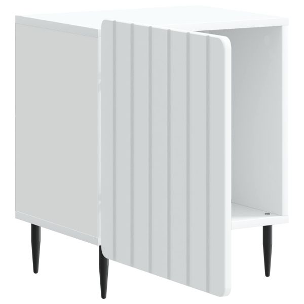 Нощен шкаф 2 pcs Бяло 43 x 34,5 x 52 см Инженерна дървесина