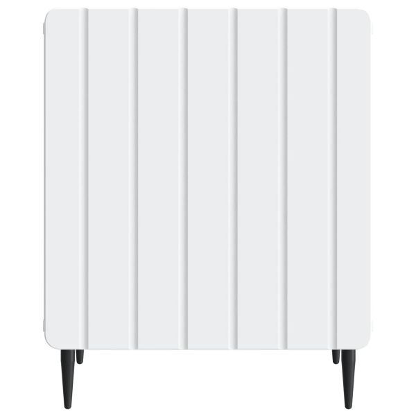 Нощен шкаф 2 pcs Бяло 43 x 34,5 x 52 см Инженерна дървесина