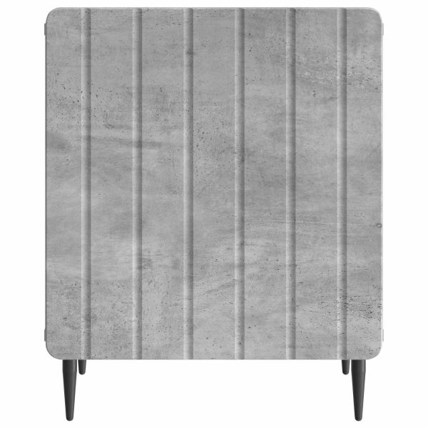 Нощен шкаф 2 pcs Бетонно сиво 43 x 34,5 x 52 см