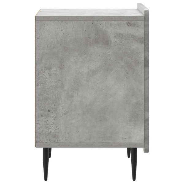 Нощен шкаф 2 pcs Бетонно сиво 43 x 34,5 x 52 см