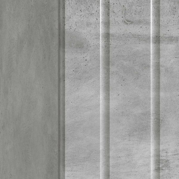 Нощен шкаф 2 pcs Бетонно сиво 43 x 34,5 x 52 см