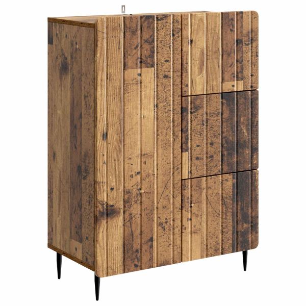 Служебен шкаф с чекмедже Старо дърво 66 x 34,5 x 91,5 см