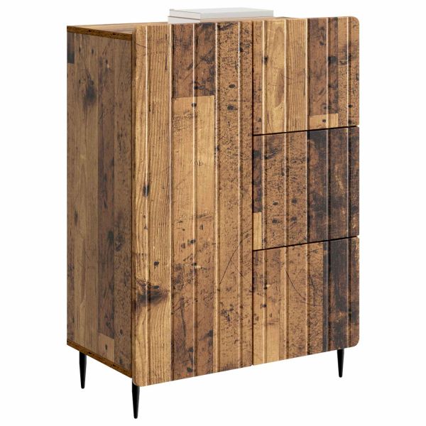 Служебен шкаф с чекмедже Старо дърво 66 x 34,5 x 91,5 см